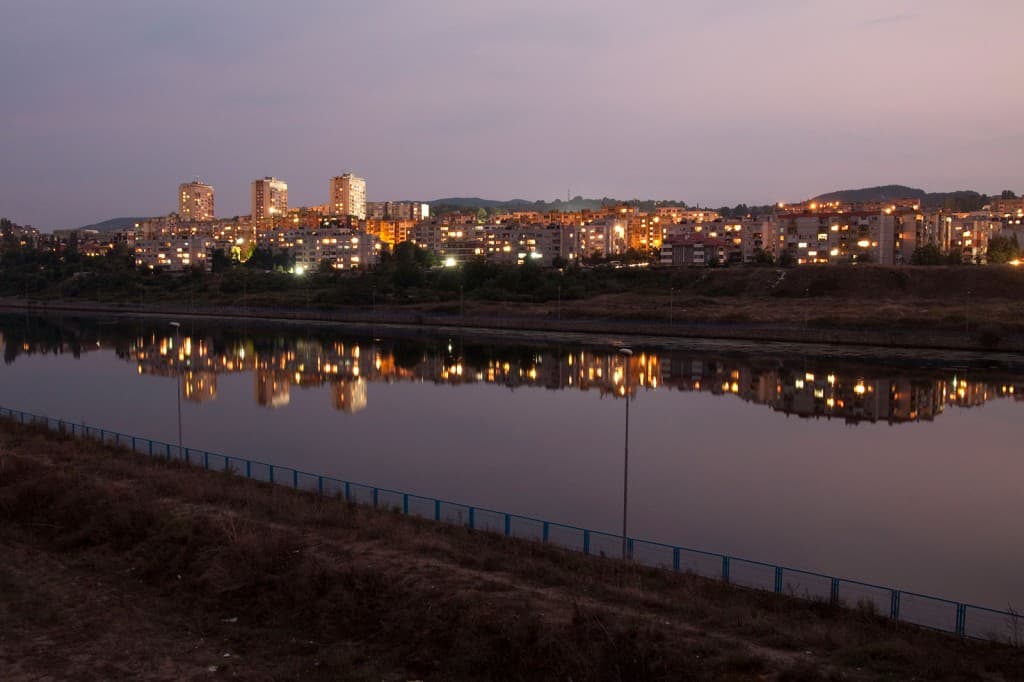 Kardzhali at night